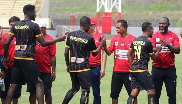 Persipura Jayapura Gelar Persiapan Hadapi Lanjutan Liga 1 2020 di Malang