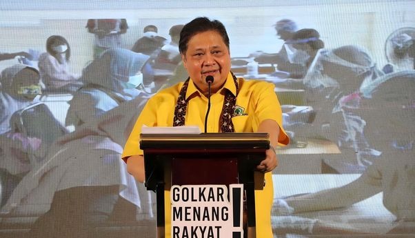 Airlangga Sebut Gibran Gabung Golkar Merupakan Harapan Kader Partai