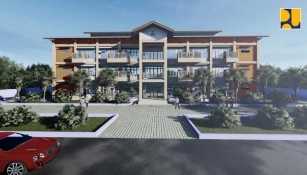 Menteri Basuki Bangun Tower Rusun di Sekolah Seminari Tertua di NTT