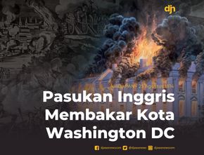 Pasukan Inggris Membakar Kota Washington DC