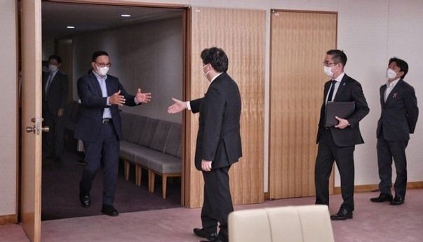 Anies Baswedan Jauh-jauh ke Tokyo: Cari Solusi Masalah Penurunan Permukaan Tanah Jakarta?