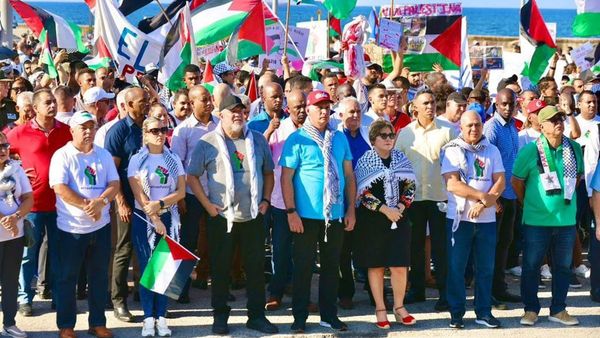 Presiden Kuba Pimpin Demonstrasi Pro-Palestina di Depan Kedutaan AS di Havana