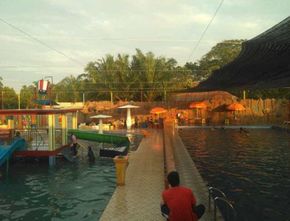 Nego Land Water Park di Sijambi, Wisata Air Favorit Tanjungbalai