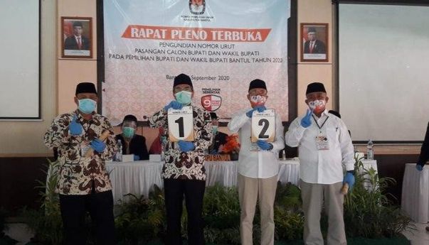 Berita Jogja: Panas! KPU Bantul Selenggarakan Undian Nomor Urut Pilkada Serentak 2020, Begini Kejelasannya