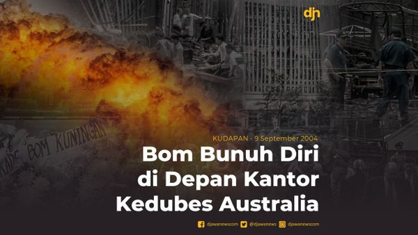Bom Bunuh Diri di Depan Kantor Kedubes Australia