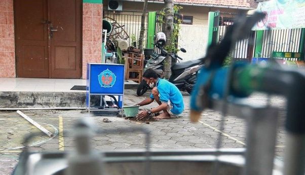 Menjelang Pembelajaran Tatap Muka, Sekolah di Kota Yogyakarta Lengkapi Fasilitas Protokol Kesehatan