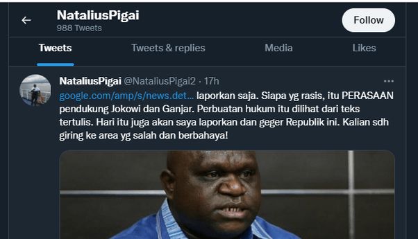 Natalius Pigai Menantang, Siap Gegerkan Publik Indonesia