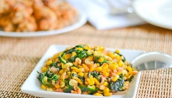 Resep Tumis Bayam Jagung, Teman Makan Siang Sehat nan Lezat