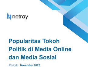 Popularitas Tokoh Politik di Media Massa Online dan Media Sosial Periode November 2022