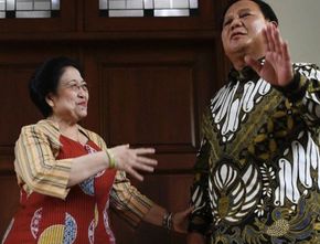 Prabowo Kirim Karangan Bunga Ucapan Ulang Tahun untuk Megawati