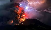 Gunung Ruang Kembali Erupsi, Naik Status Jadi Awas
