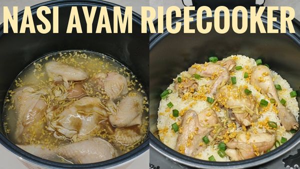 Resep Sahur Praktis yang Enak dan Nikmat: Nasi Ayam Rice Cooker