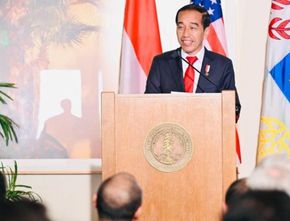 Berikan Kuliah Umum di Universitas Standford AS, Jokowi Bicara Peran Indonesia Atasi Perubahan Iklim