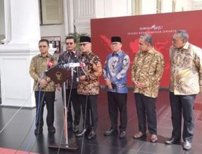 Jokowi Bertemu Pimpinan MPR, Sepakat Sidang Tahunan MPR 16 Agustus Digelar di Senayan