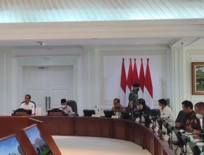 Jokowi Rapat Maraton di Istana Hari Ini, Dua Menteri dari NasDem Tidak Hadir