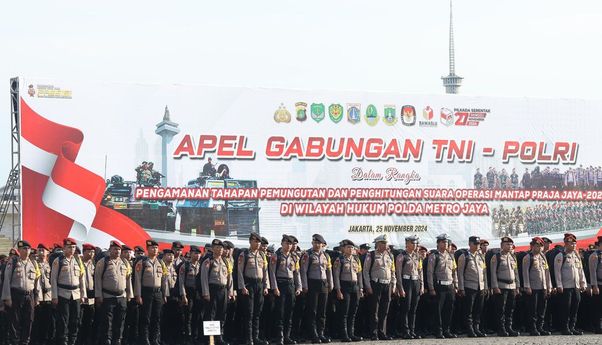 71.396 Personel Gabungan Dikerahkan Kawal Pencoblosan Pilkada Jakarta