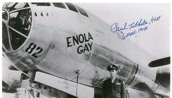 Paul Tibbets, Pilot yang Menjatuhkan Bom Atom “LIttle Boy” ke Hiroshima