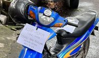 Motor Tulisan “KUHP = Hukum Syirik” Milik Terduga Bom Bunuh Diri di Polsek Astanaanyar, Ini Identitas Pemiliknya