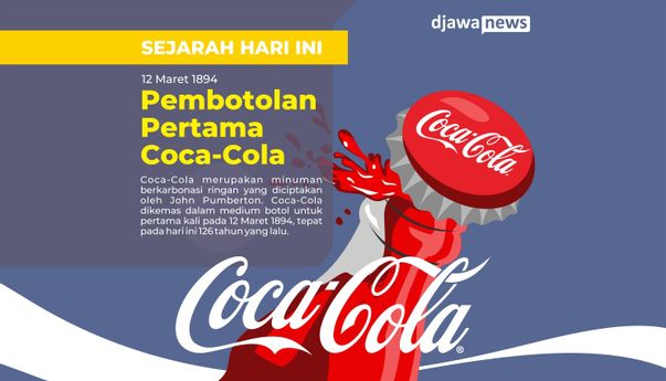 Kali Pertama Coca-Cola Dikemas dalam Medium Botol