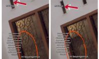 Viral Video Pria Misterius Intip Wanita dari Balik Tembok Kamar Kos, Bikin Merinding!