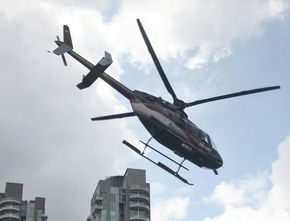 Naik Taksi Helikopter, Anti Macet ke Bandara Soetta ala Sultan