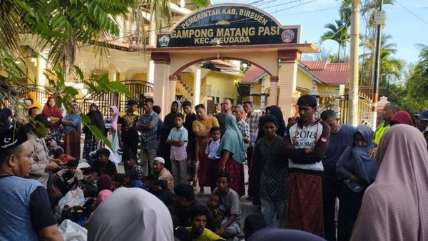 Bireuen Aceh Kembali Kedatangan Pengungsi Rohingya, Total 36 Orang termasuk Anak-anak