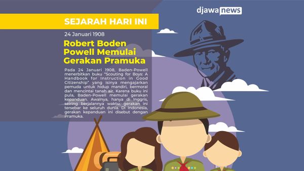 Kisah Baden-Powell Memulai Gerakan Pramuka