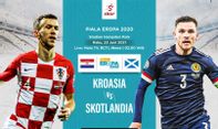 Euro 2020: Laga Hidup Mati Kroasia Vs Skotlandia
