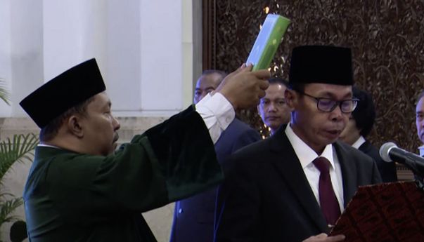 Dilantik Presiden, Kini Nawawi Pomolango Resmi Jadi Ketua KPK Sementara Gantikan Firli Bahuri