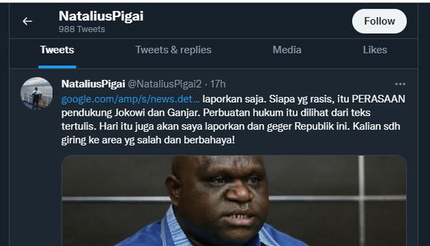 Natalius Pigai Menantang, Siap Gegerkan Publik Indonesia