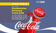 Kali Pertama Coca-Cola Dikemas dalam Medium Botol