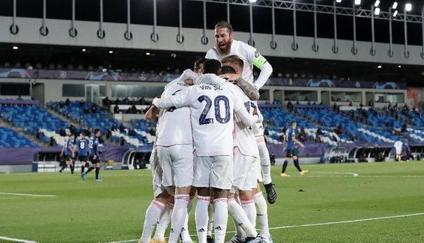 Libas Atalanta, Real Madrid Melaju ke Babak Perempatfinal Liga Champions