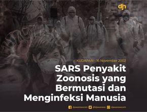 SARS Penyakit Zoonosis yang Bermutasi dan Menginfeksi Manusia