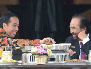 Jokowi Ungkap Isi Pertemuannya dengan Surya Paloh, Bahas Pemilu 2024