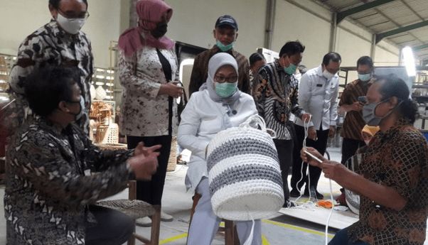 Berita Jogja: Penerapan Protokol Kesehatan Perusahaan di Yogyakarta Disidak Menaker Ida Fauziyah