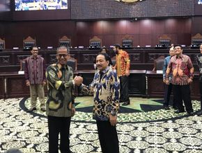 Musyawarah 9 Hakim Konstitusi Putuskan Suhartoyo Jadi Ketua MK Gantikan Anwar Usman