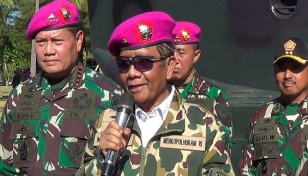 Mahfud MD: Saya Sangat Optimistis Negara Ini Dapat Dijaga dengan Baik oleh TNI