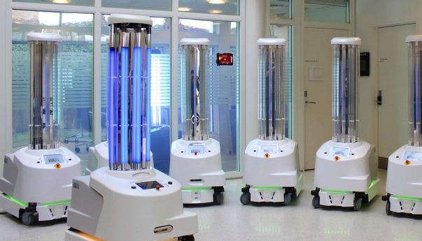 Robot Sinar Ultraviolet Pembasmi Covid-19