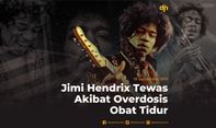 Jimi Hendrix Tewas Akibat Overdosis Obat Tidur