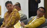 Airlangga Sebut Elektabilitas Ridwan Kamil Menjanjikan di Jakarta dan Jabar