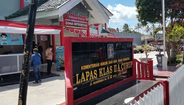 412 Narapidana di Lapas Kelas llA Curup Bengkulu Terima Remisi setelah Selesai Salat Idulfitri