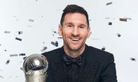 Bawa Argentina Menang Piala Dunia, Lionel Messi Dinobatkan Jadi Pemain Pria Terbaik 2022 FIFA