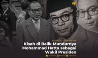 Kisah di Balik Mundurnya Mohammad Hatta sebagai Wakil Presiden