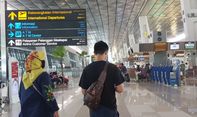 Sepi, Bandara Soekarno-Hatta Terkena Imbas Larangan Mudik