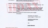 Beredar Surat Kepres Kedaruratan Keuangan Negara, Ini Jawaban Kemensetneg