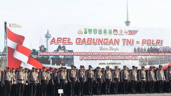 71.396 Personel Gabungan Dikerahkan Kawal Pencoblosan Pilkada Jakarta