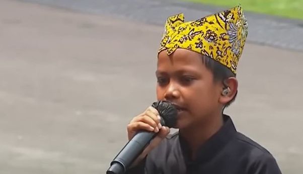 Berhasil Bikin Ambyar Satu Istana Negara, Ini Pesan Jokowi ke Farel Prayoga