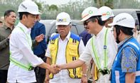 Tinjau Pembangunan Istana Presiden di IKN, Jokowi: Saya Kira Masih dalam Target