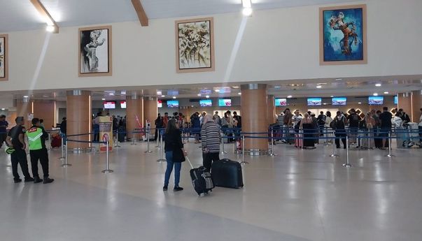 17 Penerbangan di Bandara Ngurah Rai Bali Batal Akibat Erupsi Gunung Lewotobi Laki-laki