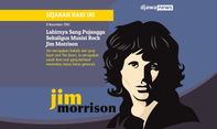 Jim Morrison, Sang Punjangga dan Vocalis Rock yang Penuh Kontroversi